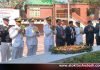 টুঙ্গিপাড়ায় জাতির পিতার সমাধিতে মোংলা বন্দর চেয়ারম্যানের শ্রদ্ধা