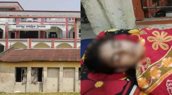 রাতে শ্রেণিকক্ষ থেকে অচেতন অবস্থায় স্কুলছাত্রী উদ্ধার, ধর্ষণের আলামত
