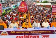 সনাতন ধর্মাবলম্বীদের রথযাত্রা উৎসব শুরু ১৬ জুলাই